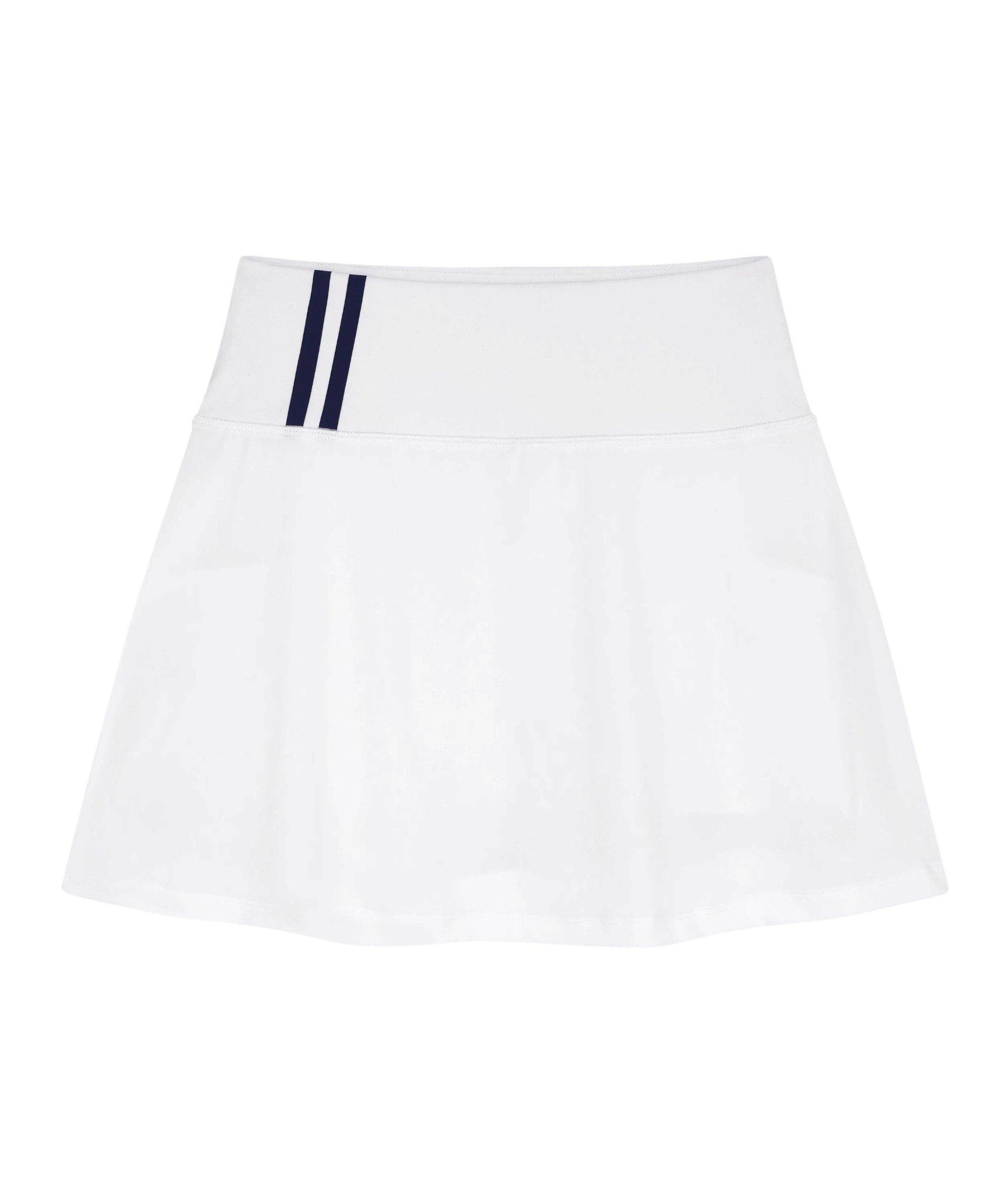 Boast Women's 2 In 1 A-Line Skirt - White - WHITE